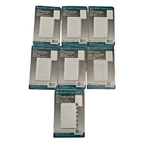 At-A-Glance Passport Time Management Paper & Tabs Bundle 4" x 6" P34/P36/P45